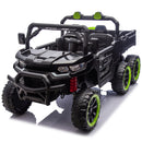 24V Two-Seater Kids Electric Ride-On Six-Wheel Dump Truck with Parental Remote Control Magic Cars 16