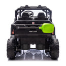 24V Two-Seater Kids Electric Ride-On Six-Wheel Dump Truck with Parental Remote Control Magic Cars 24