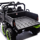 24V Two-Seater Kids Electric Ride-On Six-Wheel Dump Truck with Parental Remote Control Magic Cars 26