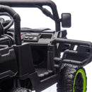 24V Two-Seater Kids Electric Ride-On Six-Wheel Dump Truck with Parental Remote Control Magic Cars 28
