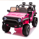 24V Two-Seater Kids Ride-On Truck with Parental Remote Control, Dual 200W Motors, 20.3-Inch Wide Seat Magic Cars 0