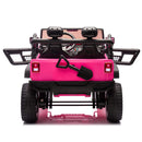 24V Two-Seater Kids Ride-On Truck with Parental Remote Control, Dual 200W Motors, 20.3-Inch Wide Seat Magic Cars 12
