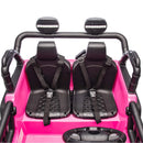 24V Two-Seater Kids Ride-On Truck with Parental Remote Control, Dual 200W Motors, 20.3-Inch Wide Seat Magic Cars 21