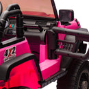 24V Two-Seater Kids Ride-On Truck with Parental Remote Control, Dual 200W Motors, 20.3-Inch Wide Seat Magic Cars 22