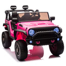 24V Two-Seater Kids Ride-On Truck with Parental Remote Control, Dual 200W Motors, 20.3-Inch Wide Seat Magic Cars 5