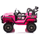 24V Two-Seater Kids Ride-On Truck with Parental Remote Control, Dual 200W Motors, 20.3-Inch Wide Seat Magic Cars 6
