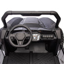 24V Two-Seater Kids Ride-On UTV with Parental Control, 400W High-Power Four-Wheel Drive Magic Cars 16