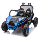 24V Two-Seater Kids Ride-On UTV with Parental Control and 400W Motor, Four-Wheel Drive Magic Cars 4