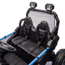 24V Two-Seater Kids Ride-On UTV with Parental Control 400W Four-Wheel Power Magic Cars 18
