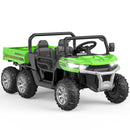 24V Two-Seater Electric Ride-On Dump Truck with Dump Bed and 6 Wheels for Kids Magic Cars 9