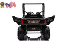 24V XD UTV Battery-Powered Ride-On with Remote, MP3, and USB for Kids Ages 3 and Up Magic Cars 4
