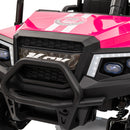 24V XL Kids Electric Ride-On Track Vehicle with Remote Control, Music, and 2-Seater Design Magic Cars 21