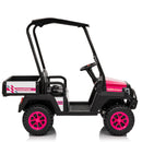 24V XL Kids Electric Ride-On Track Vehicle with Remote Control, Music, and 2-Seater Design Magic Cars 7