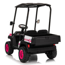 24V XL Kids Electric Ride-On Track Vehicle with Remote Control, Music, and 2-Seater Design Magic Cars 8