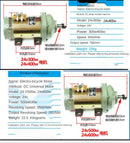 24V-60V DC Electric Motor for Tricycle and Construction Flatbed Truck Magic Cars 5