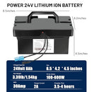 24V8Ah Rechargeable Lithium Battery for Ride-On Toys and Cars (Includes Charger) Magic Cars 3