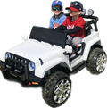 Ride On Car Kids Jeep Style 4x4 W/Rubber Tires 24 Volt