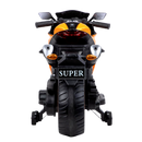12V Orange Ride-On Motorcycle for Kids - Perfect for Boys and Girls