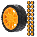 25-Piece DIY Small Car Wheel Assembly Toy Set for Kids Magic Cars 10