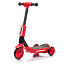 2-in-1 Kids 3-Wheel Electric Ride-On Scooter with Tail Color Lights and Spray for Ages 3+ Magic Cars 10