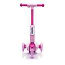 2-in-1 Kids Electric Three-Wheel Ride-On Scooter with Colorful Tail Lights and Water Spray Magic Cars 6