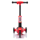 2-in-1 Kids Three-Wheel Electric Scooter with Wide Deck, LED Tail Lights and Spray Function Magic Cars 6