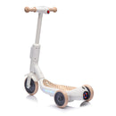 2-in-1 Kids Three-Wheel Electric Scooter with Light-Up Tail and Water Spray Magic Cars 3