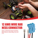 2-Pack 12 AWG Wire Harness Connector Replacement for 12V SLA5635 Peg Perego Magic Cars 3