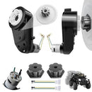 Dual Set of 24V RS555 40000RPM High-Speed Motor Gearbox for Power Wheels Magic Cars 3