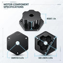 24V RS555 High-Speed 40000RPM Motor Gearbox Set for Power Wheels Enhancement Magic Cars 3