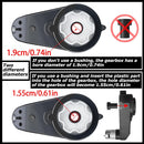 Dual Power Wheels Gearbox Motors, 1.6cm Aperture, 12V RS550 40000RPM Magic Cars 3