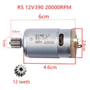 Set of 2 High-Speed 12V Electric Motors for Children's Ride-On Vehicles and Toys Magic Cars 2