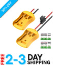 2PCS 20V Battery and Adapter Kit for Power Wheels and RC Toys with Easy Installation Magic Cars 0