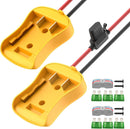 2PCS 20V Battery and Adapter Kit for Power Wheels and RC Toys with Easy Installation Magic Cars 2