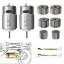 2-Pack 24V RS555 High-Speed 35000RPM 7R Motor (15T/19T/23T) for Fisher Price P Magic Cars 7