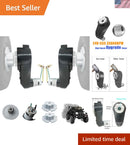 2PCS 24V RS555 High-Speed 35000RPM Motor with Gearbox for Power Wheels Kids Magic Cars 0