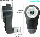 2PCS 24 Volt RS555 High-Speed 35000RPM Motor Gearbox for Kids Power Wheels Magic Cars 3