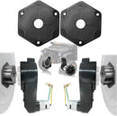 2PCS 24 Volt RS555 High-Speed 35000RPM Motor Gearbox for Kids Power Wheels Magic Cars Variant 0