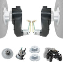 2PCS 24 Volt RS555 High-Speed 35000RPM Motor Gearbox for Kids Power Wheels Magic Cars 7