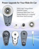 Set of 2 High-Powered 24V RS775 Gear Motors for Children's Electric Ride-On Vehicles, 280W Magic Cars 2