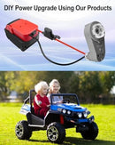 Set of 2 High-Powered 24V RS775 Gear Motors for Children's Electric Ride-On Vehicles, 280W Magic Cars 4
