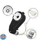 2-Pack 24V 40000RPM Gearbox Motors for Kids Ride-On Car Wheels Power Magic Cars 2
