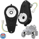2-Pack 24V 40000RPM Gearbox Motors for Kids Ride-On Car Wheels Power Magic Cars Variant 0
