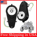2-Pack 24V 40000RPM High-Power Gearbox Motors for Kids Ride-On Car Wheel Upgrade Magic Cars 0