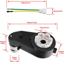 2-Pack 24V Electric Motor and Gearbox for Kids Ride-On Toy Cars Magic Cars 1