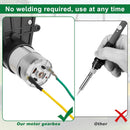 2-Pack 24V Electric Motor with Gearbox for Kids Ride-On Toy Cars Magic Cars 5