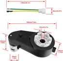 2-Pack 24V Electric Motor Gearbox for Kids Ride-On Toy Cars 40000 RPM Magic Cars 5