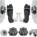 2PCS 24V RS555 35000RPM High-Speed Steel Gear Motor Gearbox for Power Wheels Toys Magic Cars 0