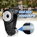 24V RS555 40000RPM Dual Powered Wheel Motor with Enhanced Gearbox Magic Cars 3