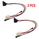 2PCS 3-Pin Charging Port Cable Harness for Kids Ride-On Car Power Interface Magic Cars Variant 0
